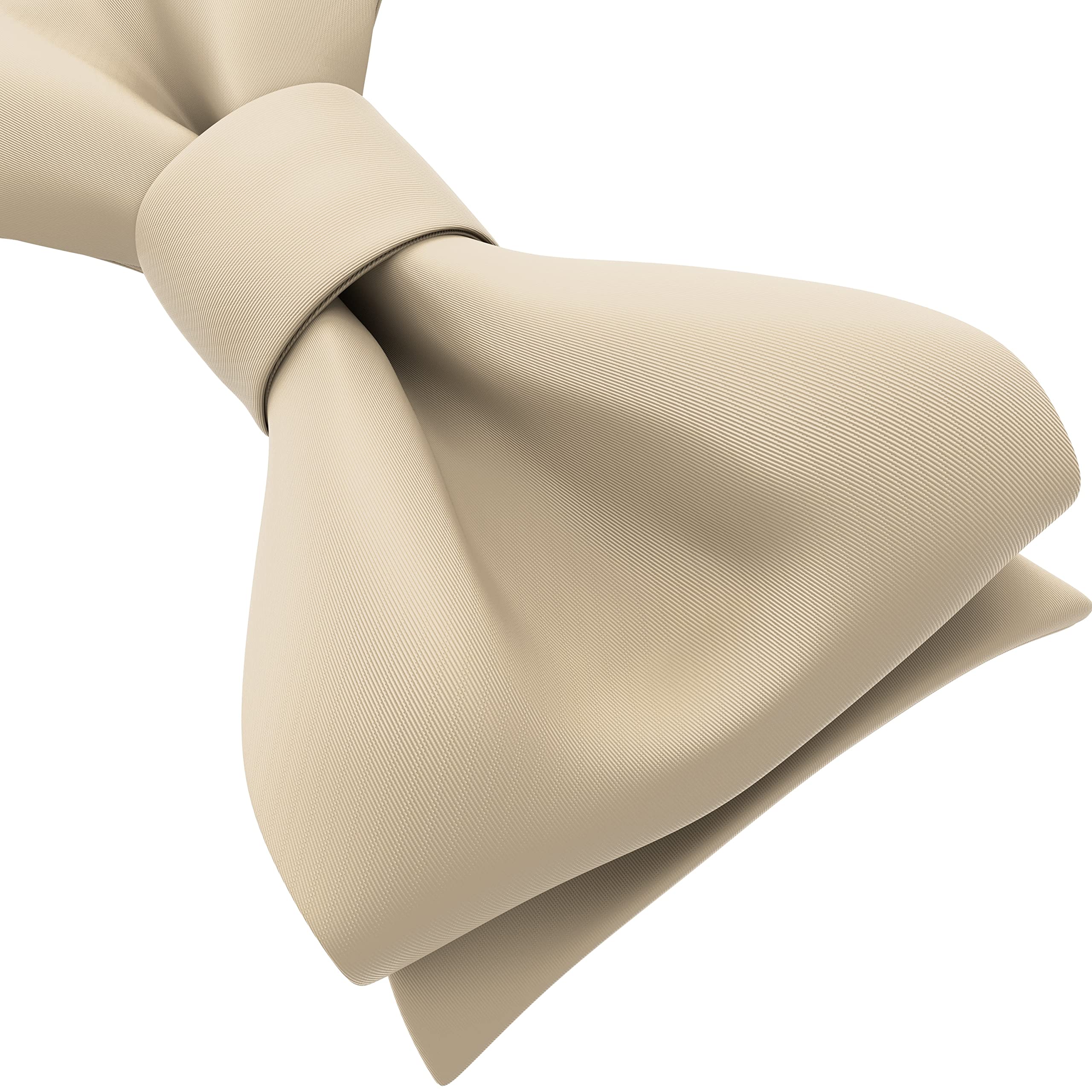 Adam Young Men's Self Tie Bow Ties Made of Sami-Glossy Satin Classic Bowtie for Tuxedo Faux Silk - Image 3